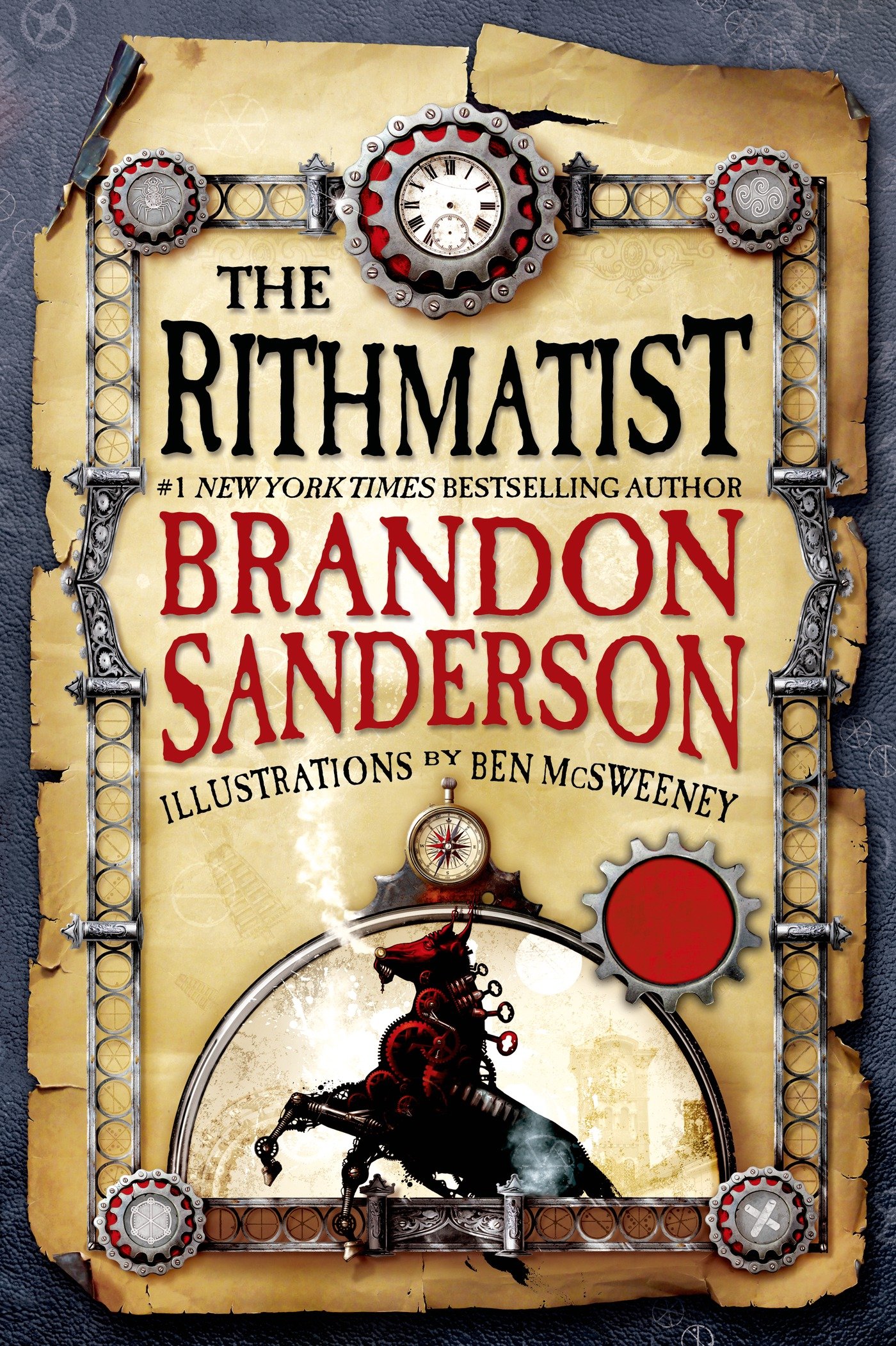 the book cover for the rithmatist by brandon sanderson
