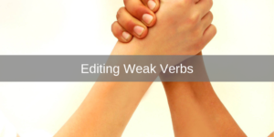 editing weak verbs