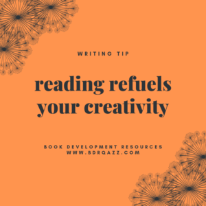 writing tip: reading refuels your creativity