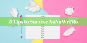 5 Tips to survive nanowrimo